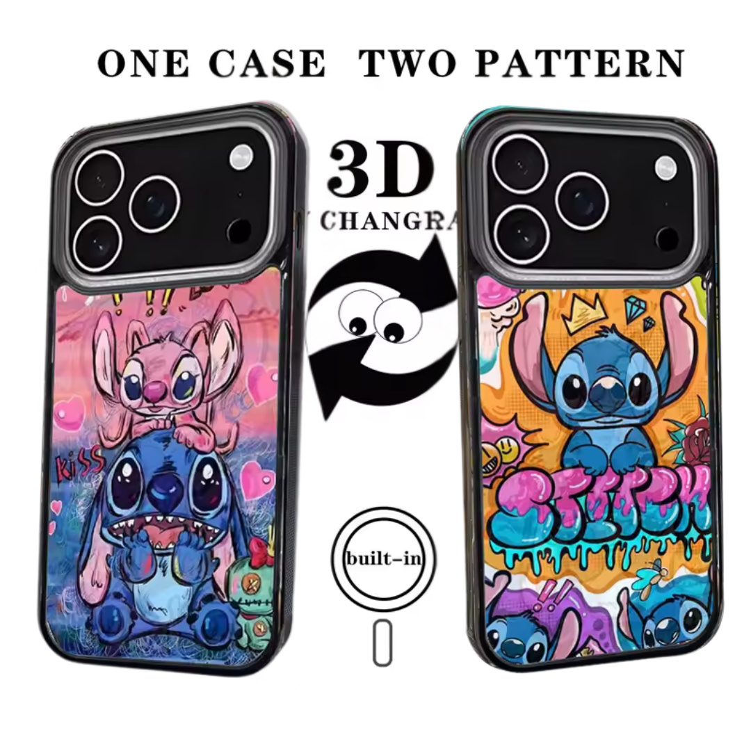 Stitch 3D Lenticular iPhone Case