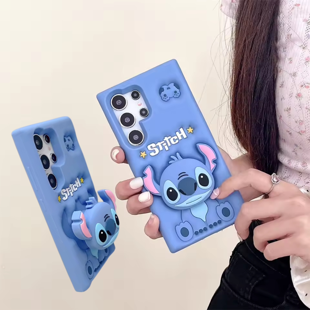 Stitch 4D Phone Case Samsung