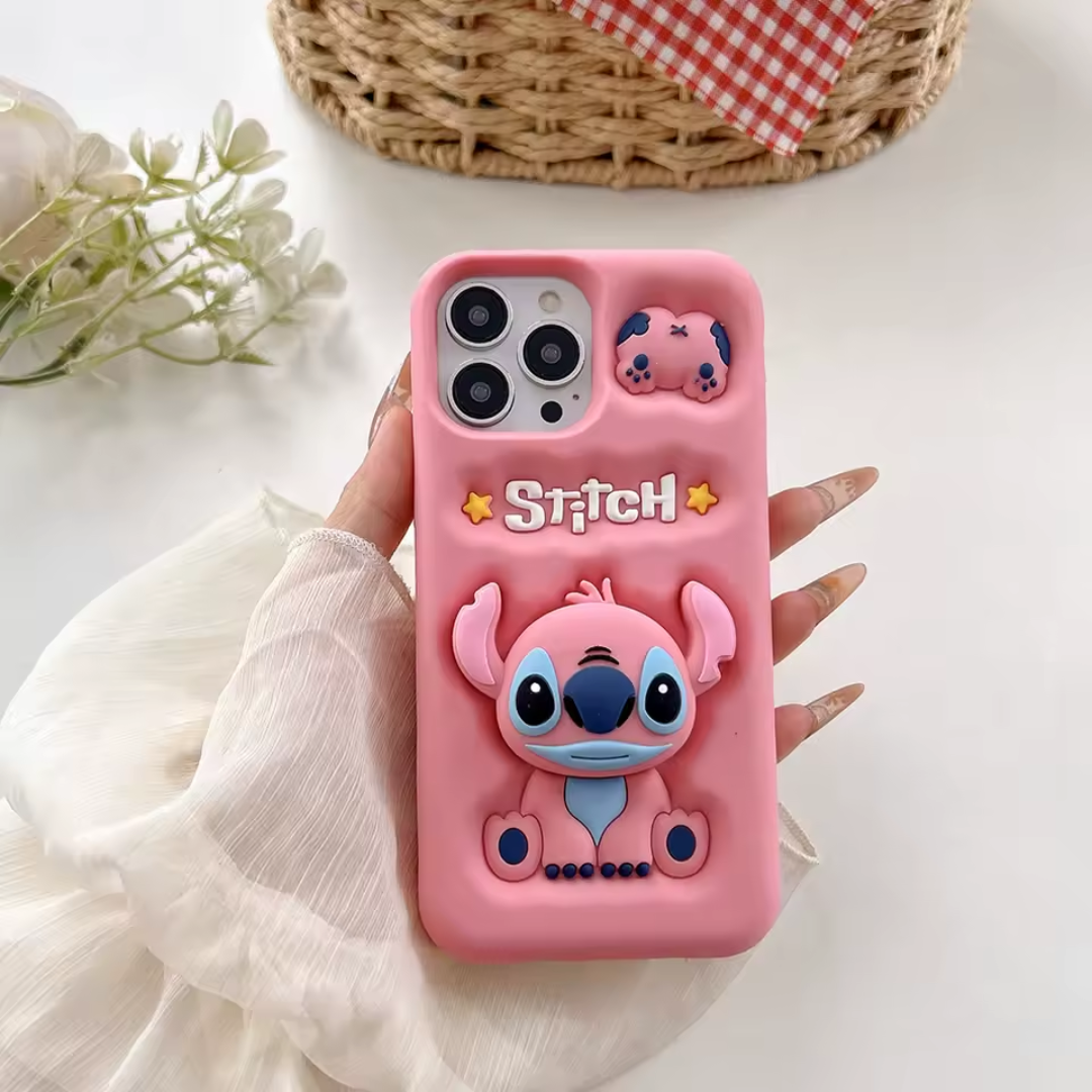 Stitch 4D Phone Case iPhone